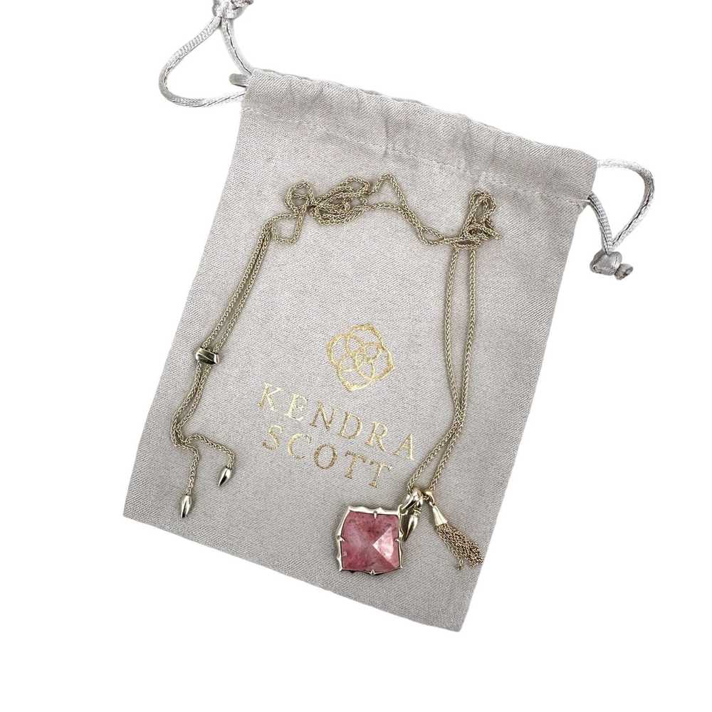 Kendra Scott Kendra Scott Arlet Pink Rhodonite Pe… - image 2