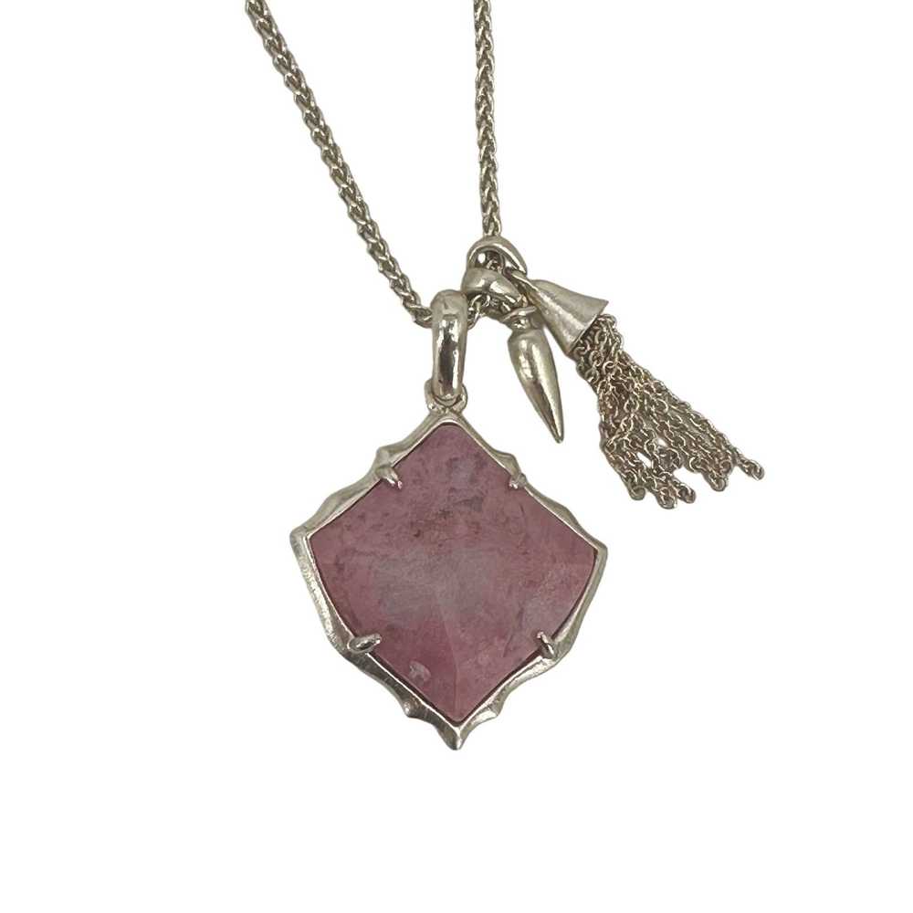 Kendra Scott Kendra Scott Arlet Pink Rhodonite Pe… - image 7