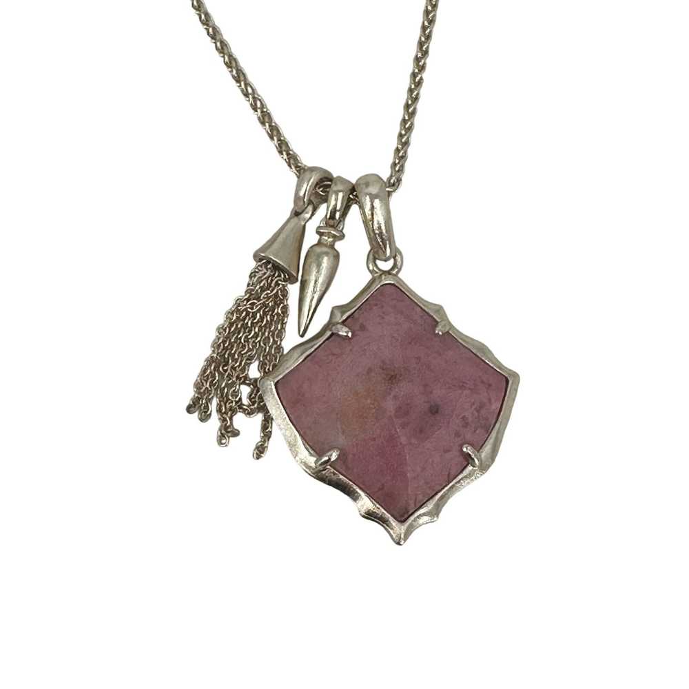 Kendra Scott Kendra Scott Arlet Pink Rhodonite Pe… - image 8