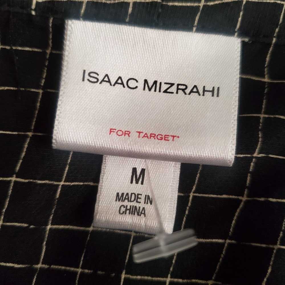 Isaac Mizrahi Isaac Mizrahi Check Silk Blend Blou… - image 5