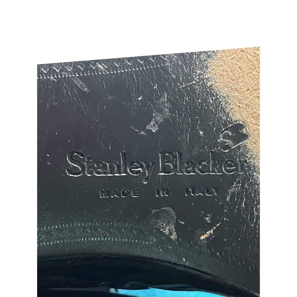 Stanley Blacker Stanley Blacker black patent Men'… - image 9