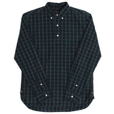 Beams Plus Blackwatch Plaid Cotton Button Down Co… - image 1