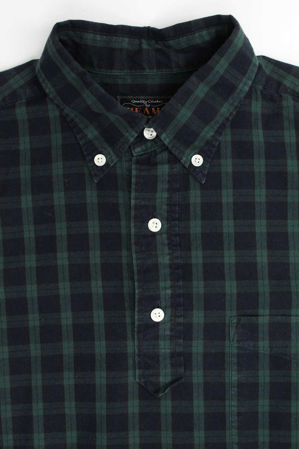 Beams Plus Blackwatch Plaid Cotton Button Down Co… - image 2