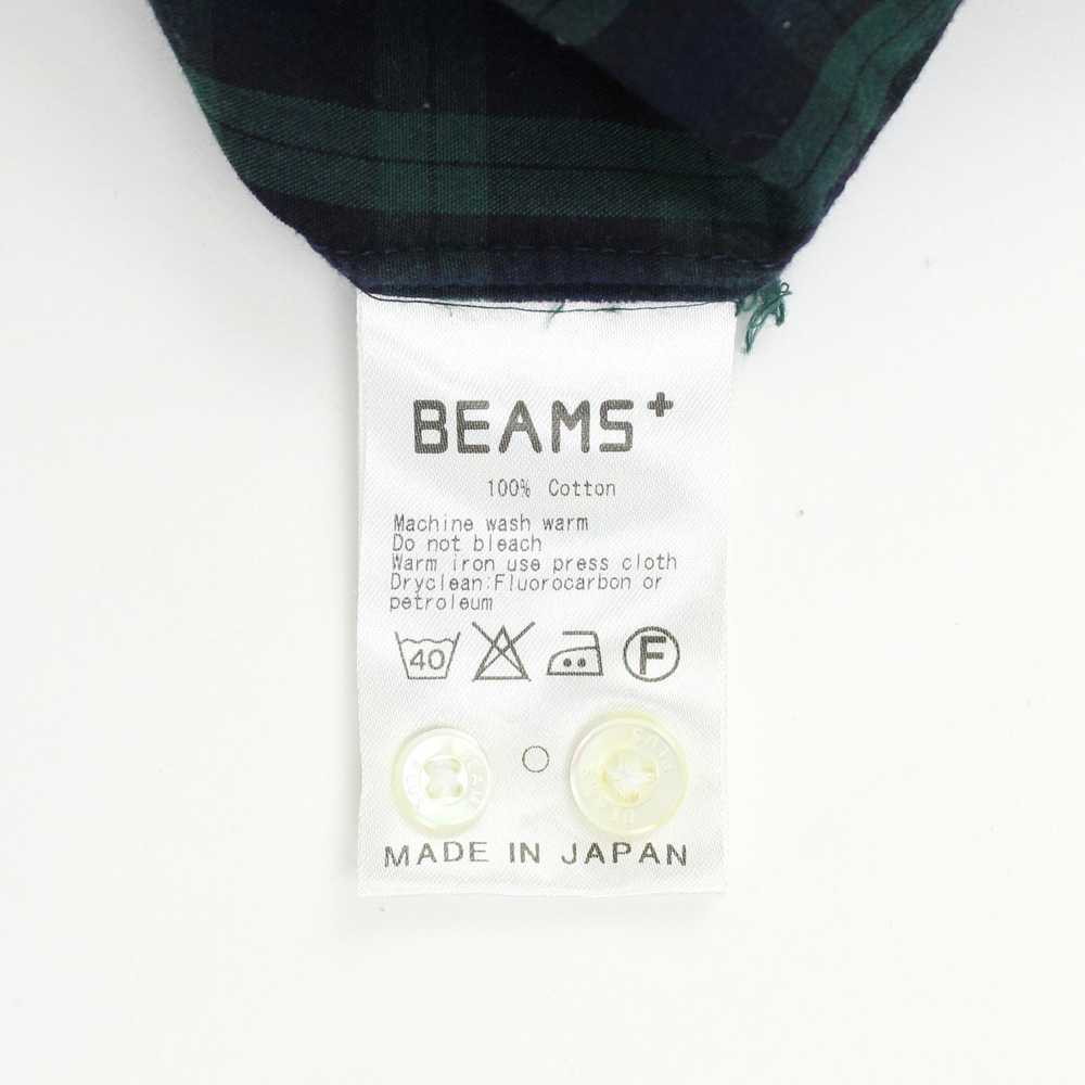 Beams Plus Blackwatch Plaid Cotton Button Down Co… - image 8