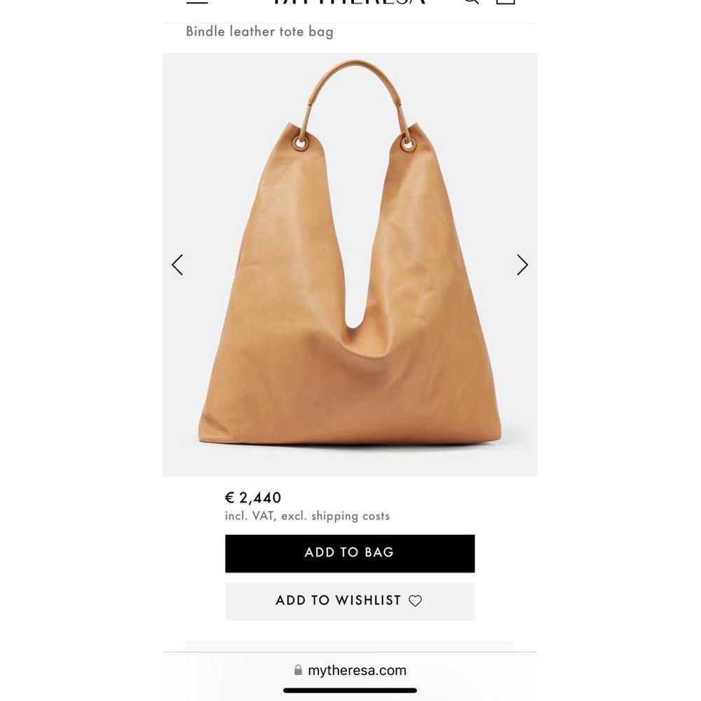 The Row Bindle leather tote - image 12