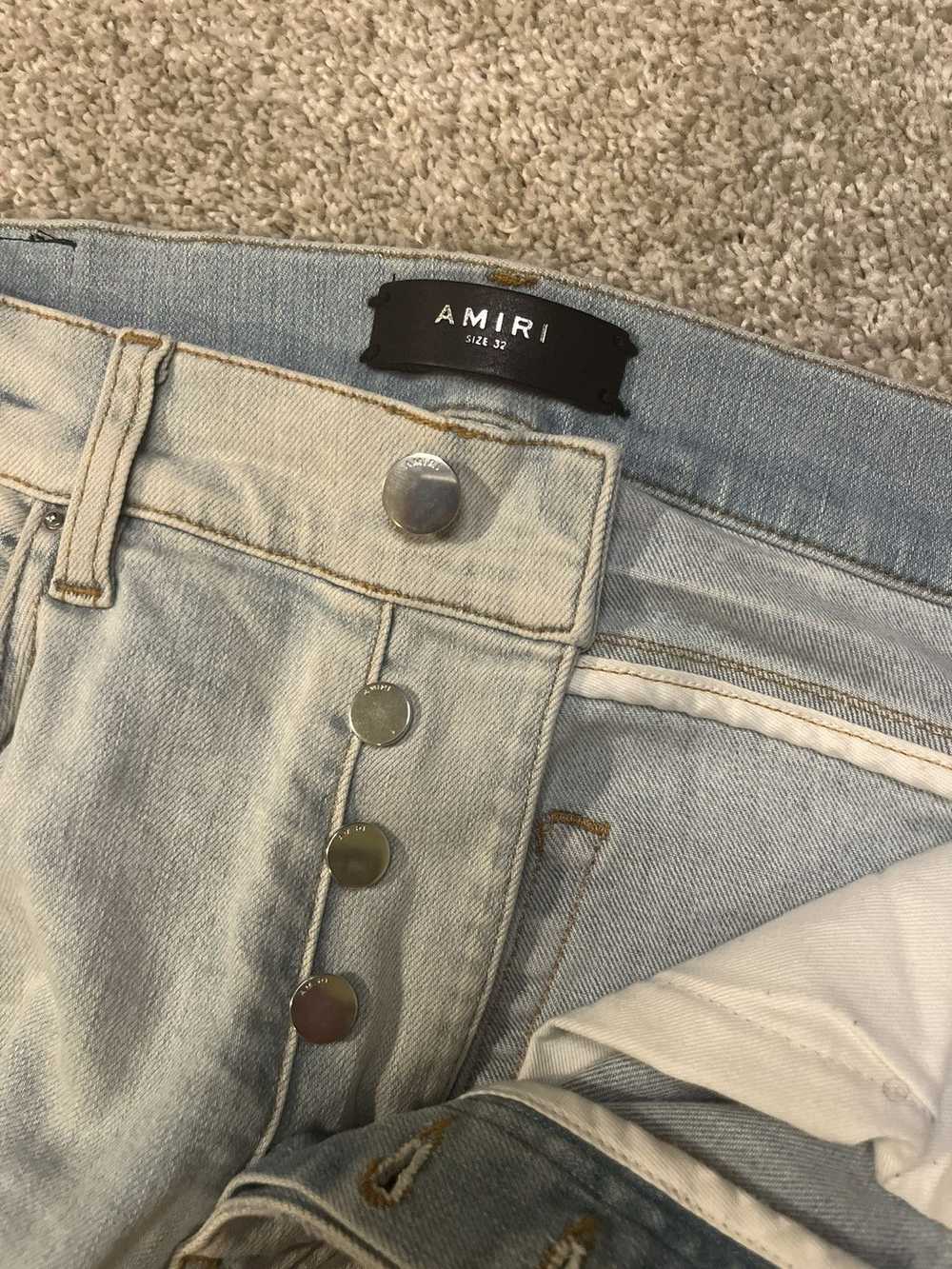 Amiri Amiri Mx2 Bandana Skinny Jeans - image 4