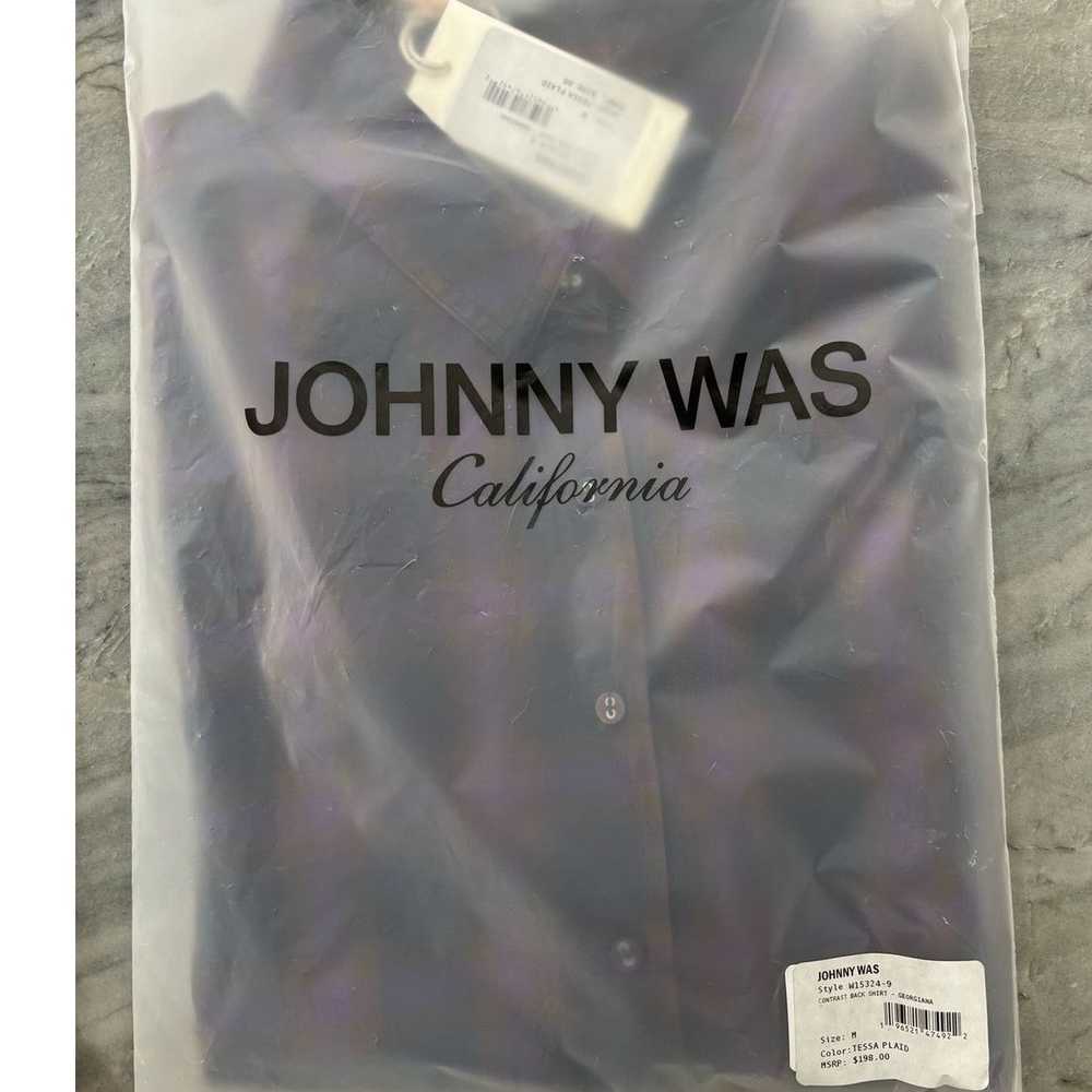 Johnny Was Johnny Was Contrast Back Shirt - Georg… - image 9