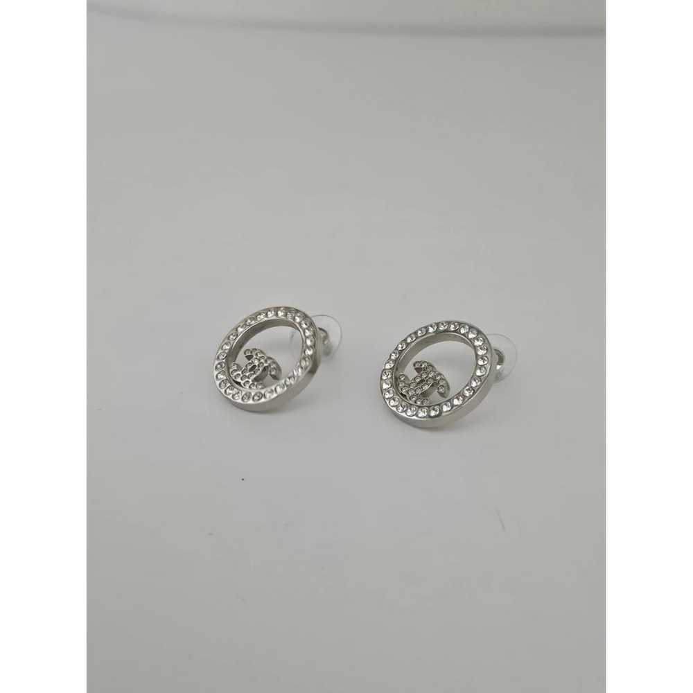 Chanel Crystal earrings - image 10