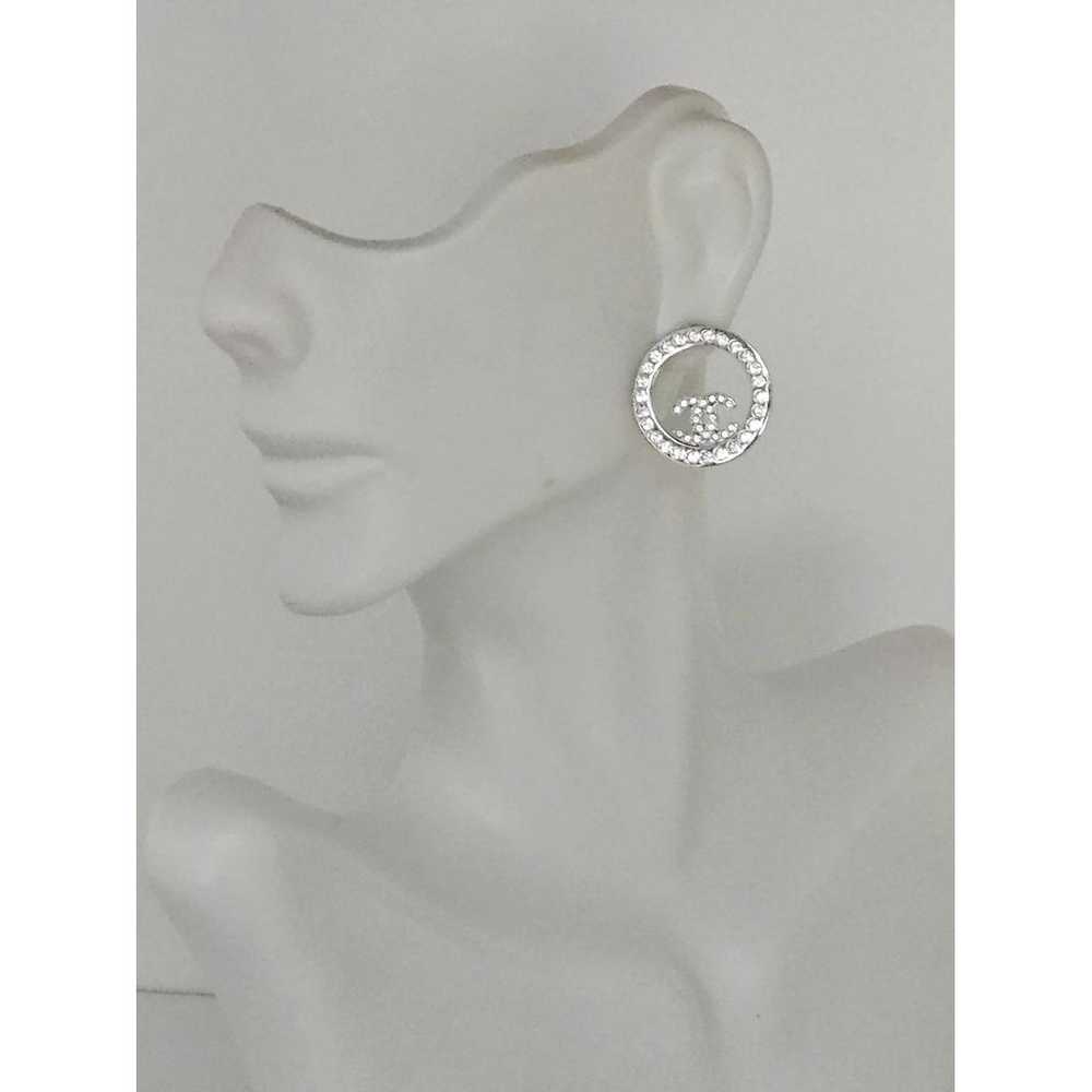 Chanel Crystal earrings - image 12