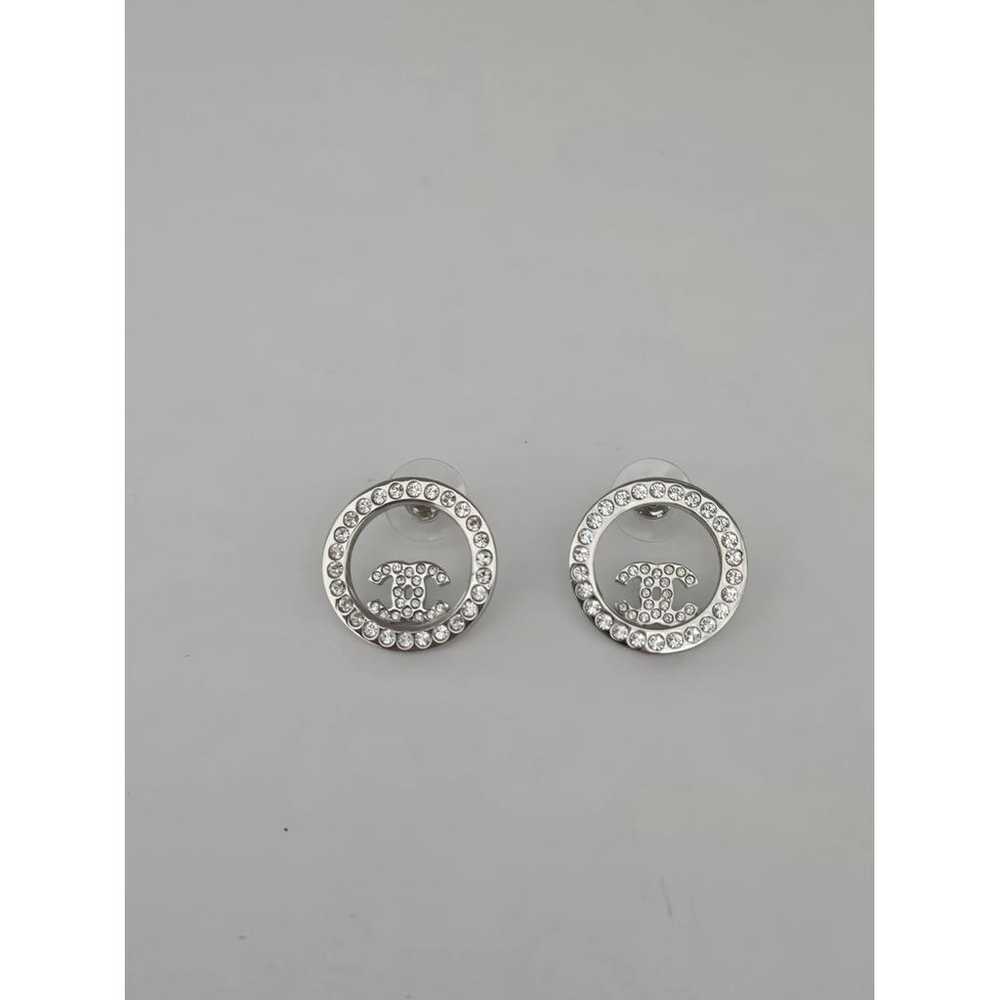 Chanel Crystal earrings - image 3