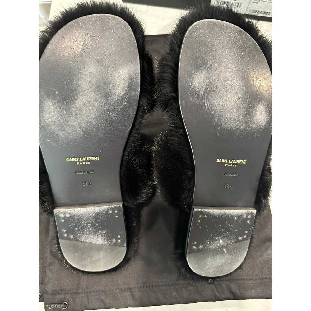 Saint Laurent Mink sandal - image 2