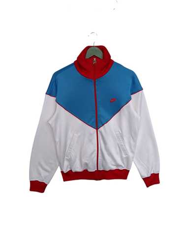 Nike × Sportswear × Vintage Vintage 90s Nike Blue… - image 1