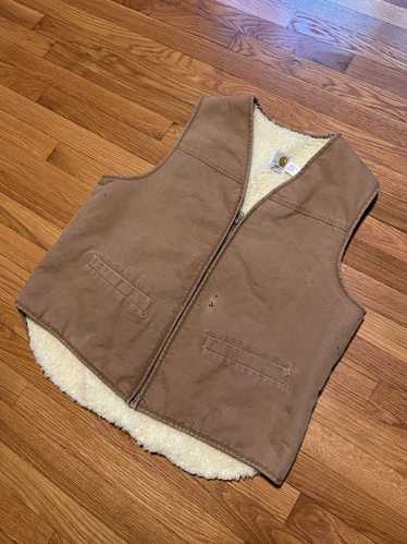 Carhartt Vintage Carhartt Sherpa-Lined Vest