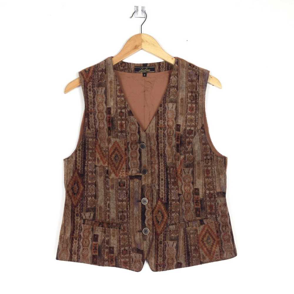 Japanese Brand × Navajo × Vintage Vintage Vests V… - image 1