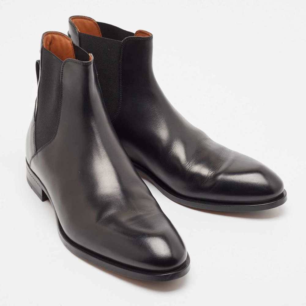 Ermenegildo Zegna Leather boots - image 3