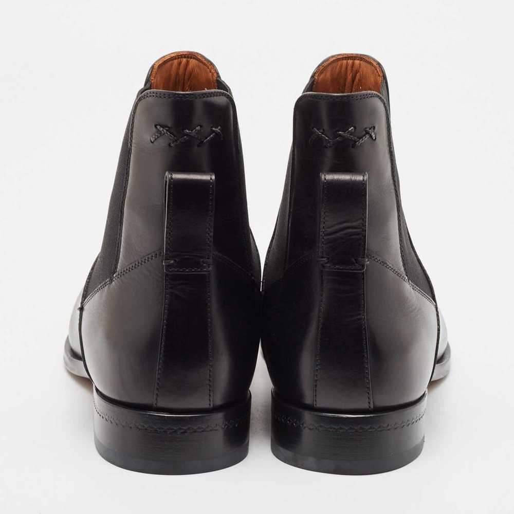 Ermenegildo Zegna Leather boots - image 4