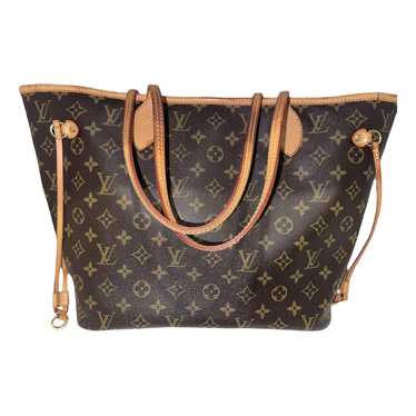 Louis Vuitton Neverfull leather tote