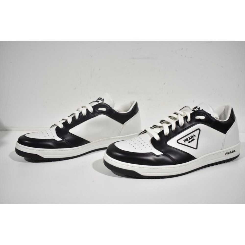 Prada Leather low trainers - image 11