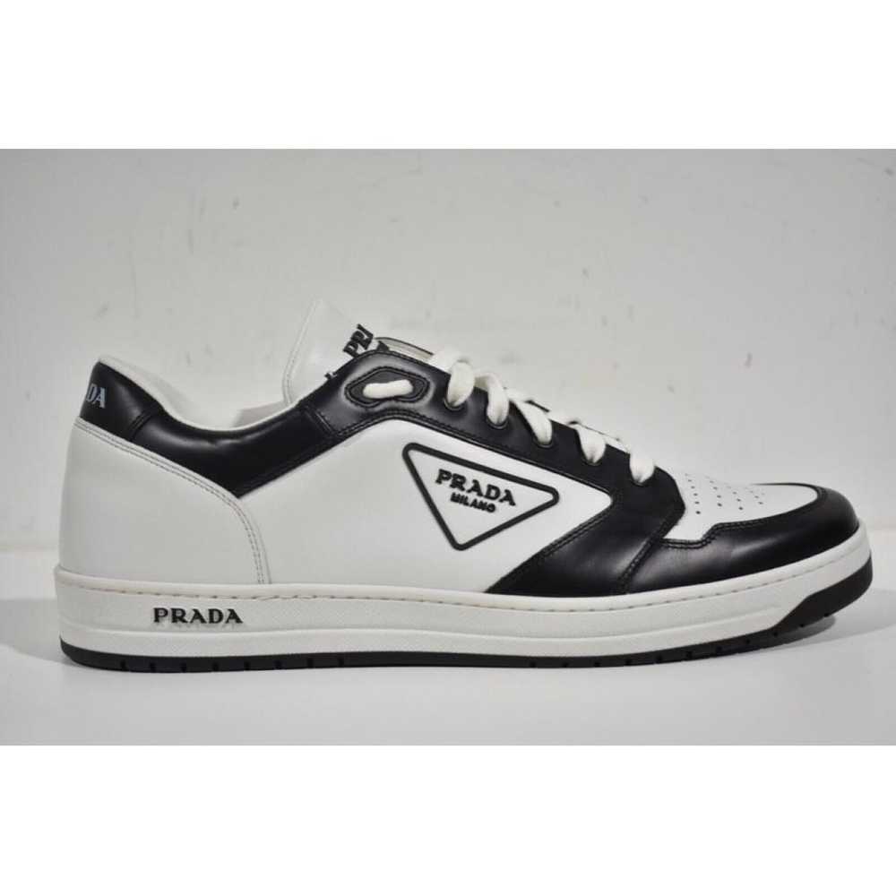 Prada Leather low trainers - image 2