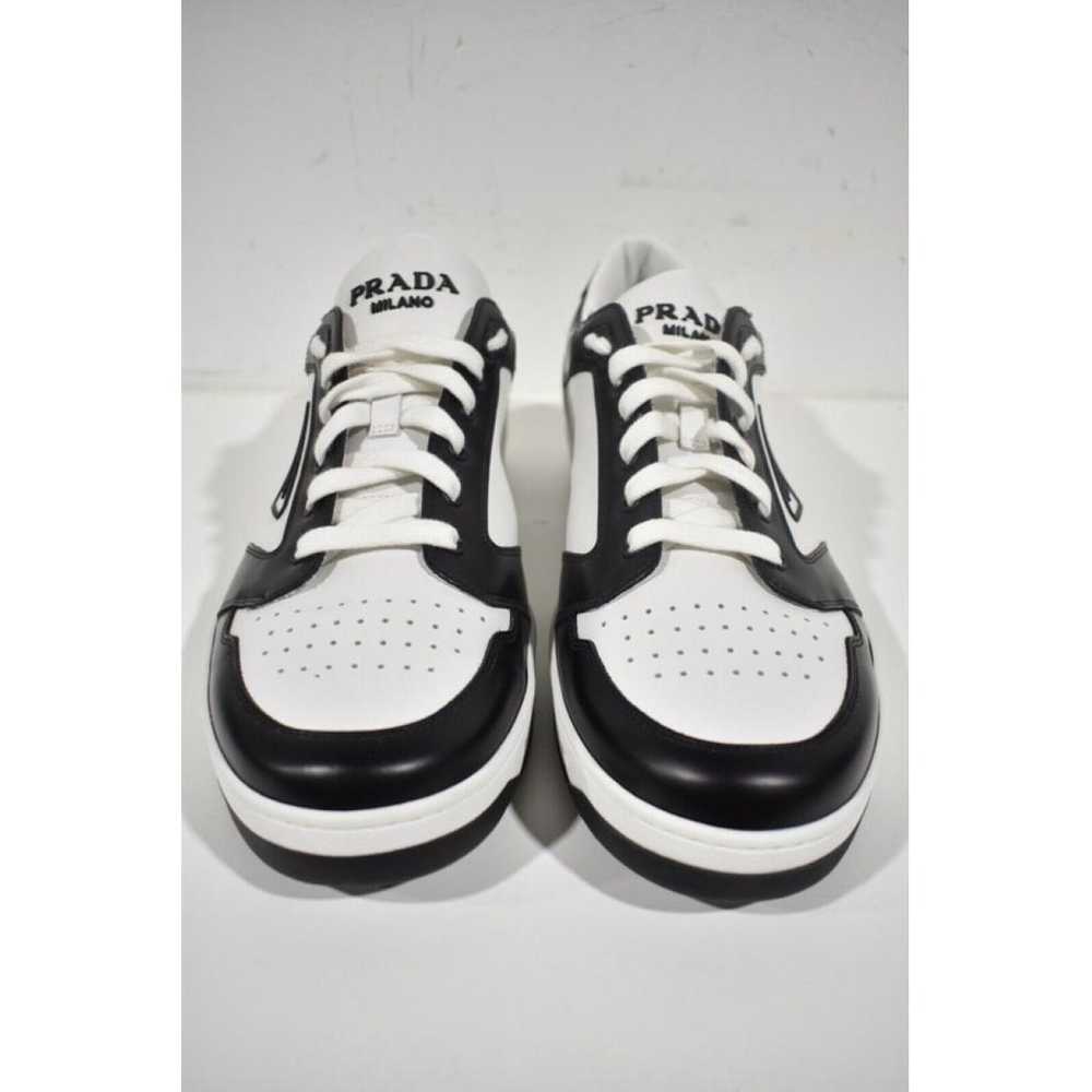 Prada Leather low trainers - image 5