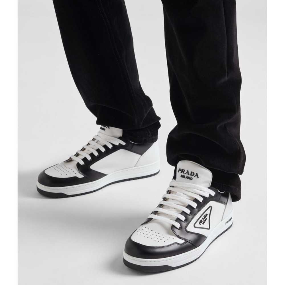 Prada Leather low trainers - image 6