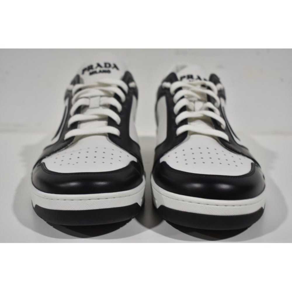 Prada Leather low trainers - image 7