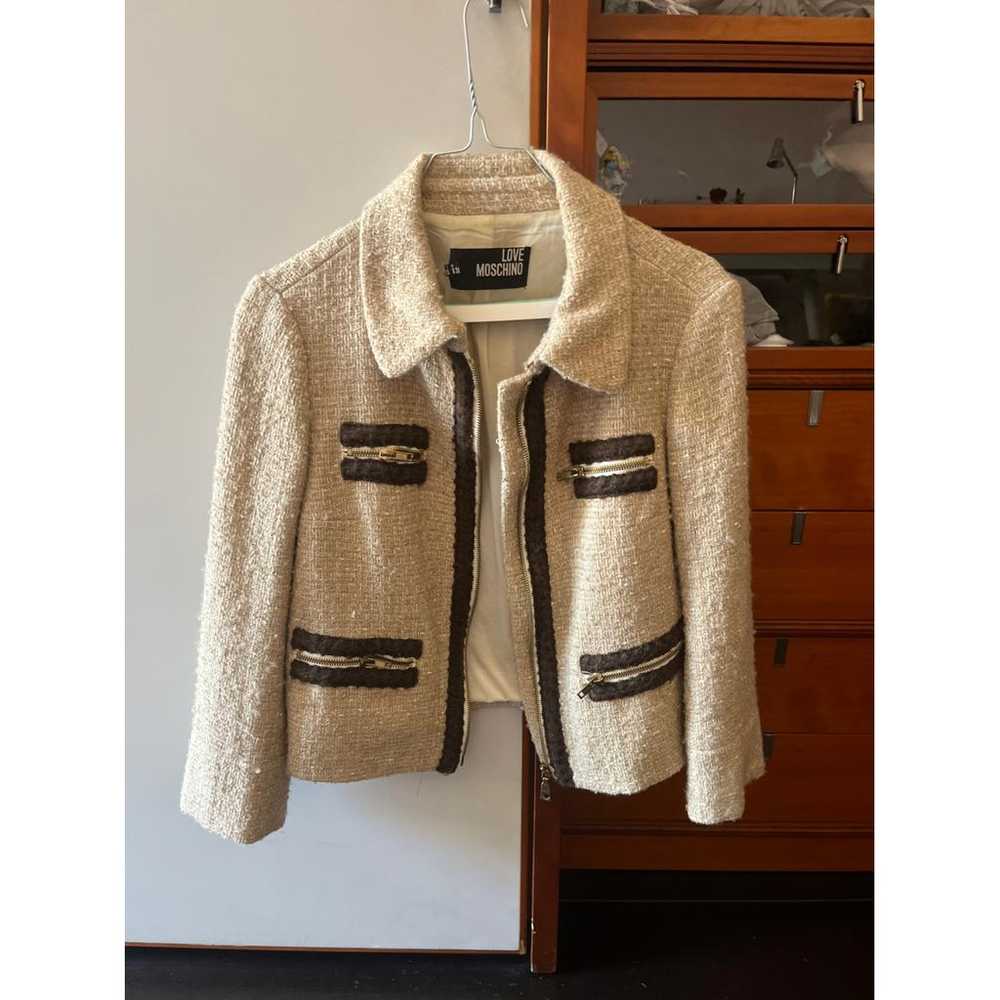 Moschino Love Tweed blazer - image 6