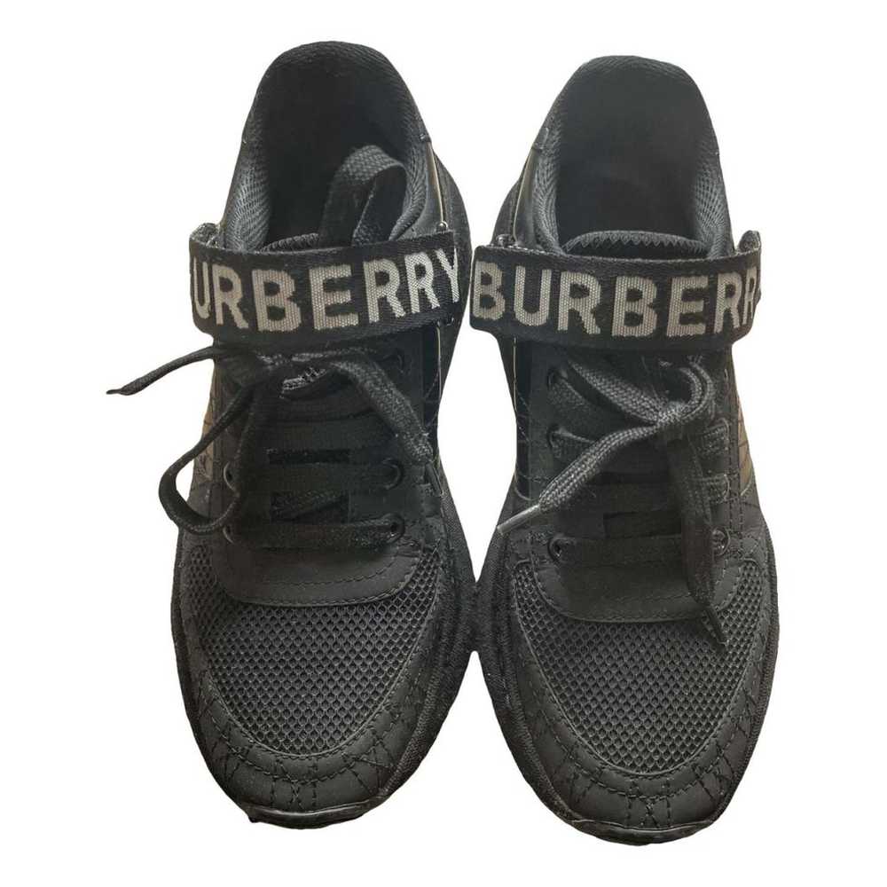 Burberry Regis patent leather trainers - image 1