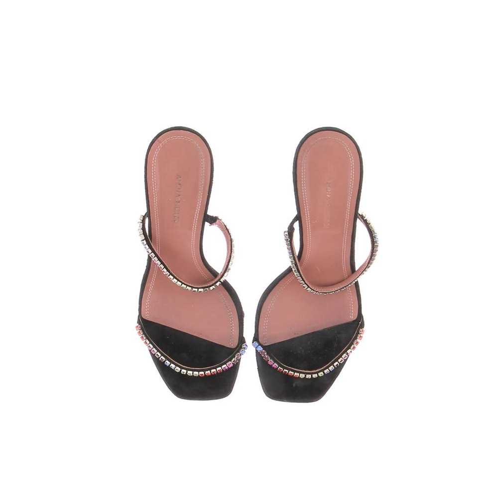 Amina Muaddi Gilda leather sandal - image 6