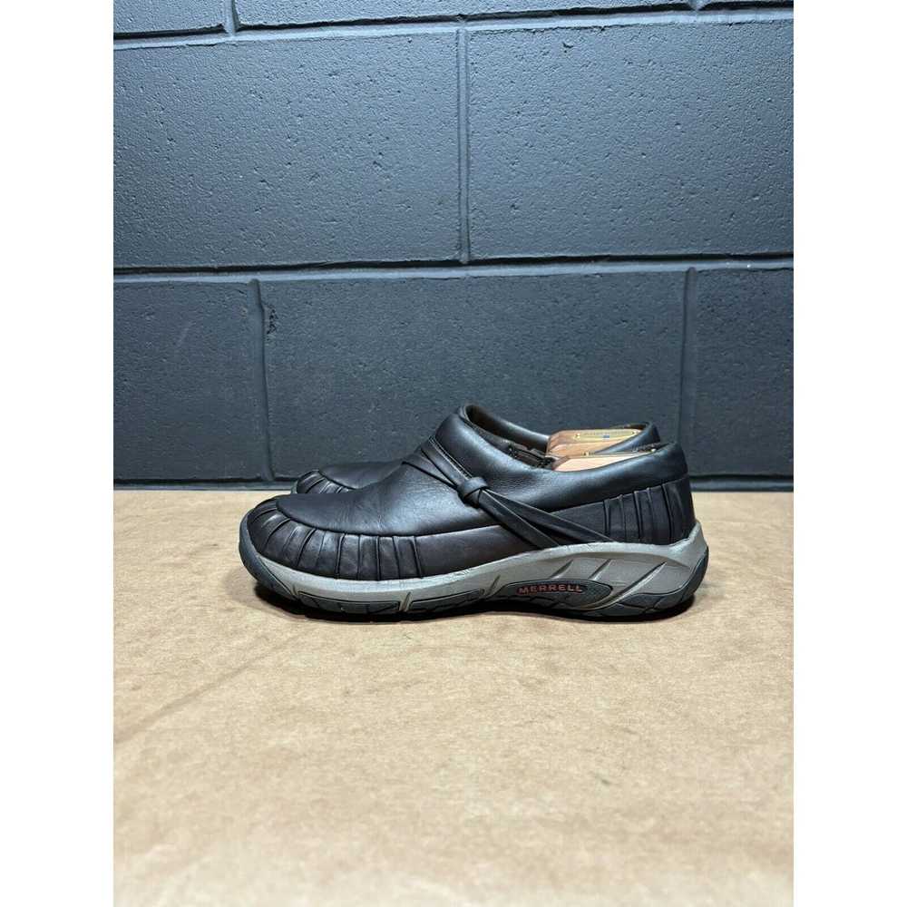 Merrell Merrell Brown Leather Slip On Comfort Sho… - image 1