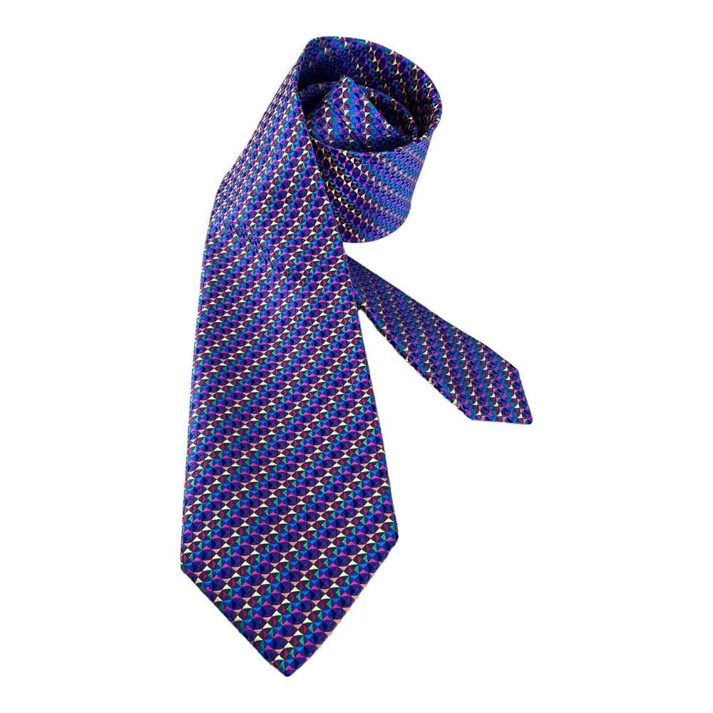 Charles Tyrwhitt CHARLES TYRWHITT Purple Geometri… - image 2