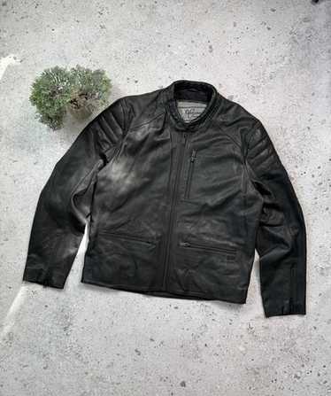 Chevignon black leather jacket - Gem