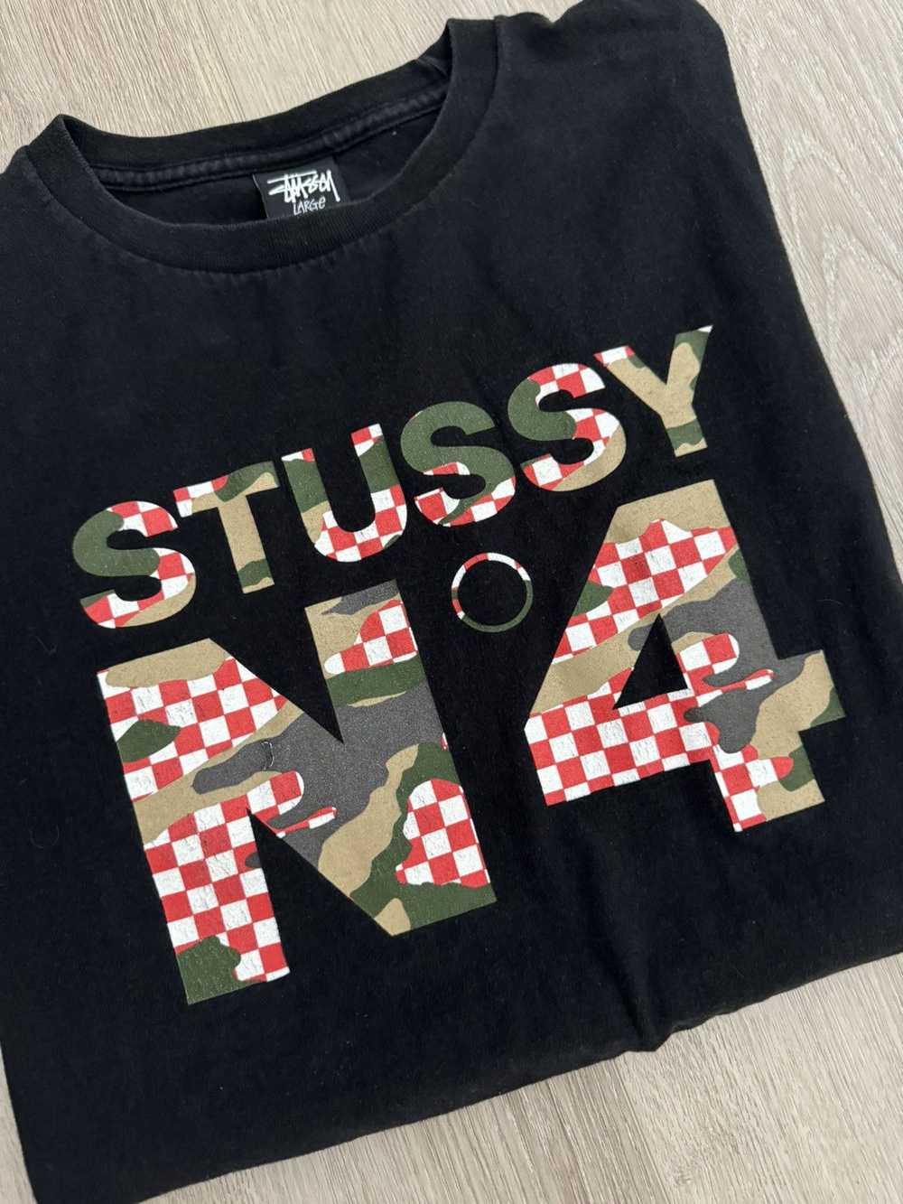 Stussy × Vintage 2000s STUSSY NO 4 CAMO GRAPHIC S… - image 2