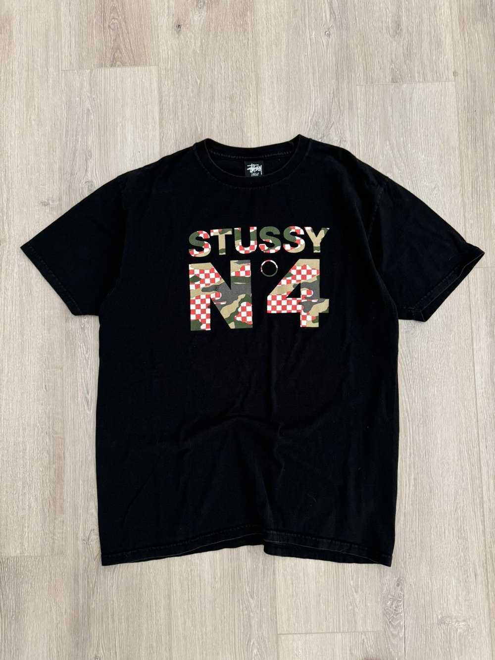 Stussy × Vintage 2000s STUSSY NO 4 CAMO GRAPHIC S… - image 4