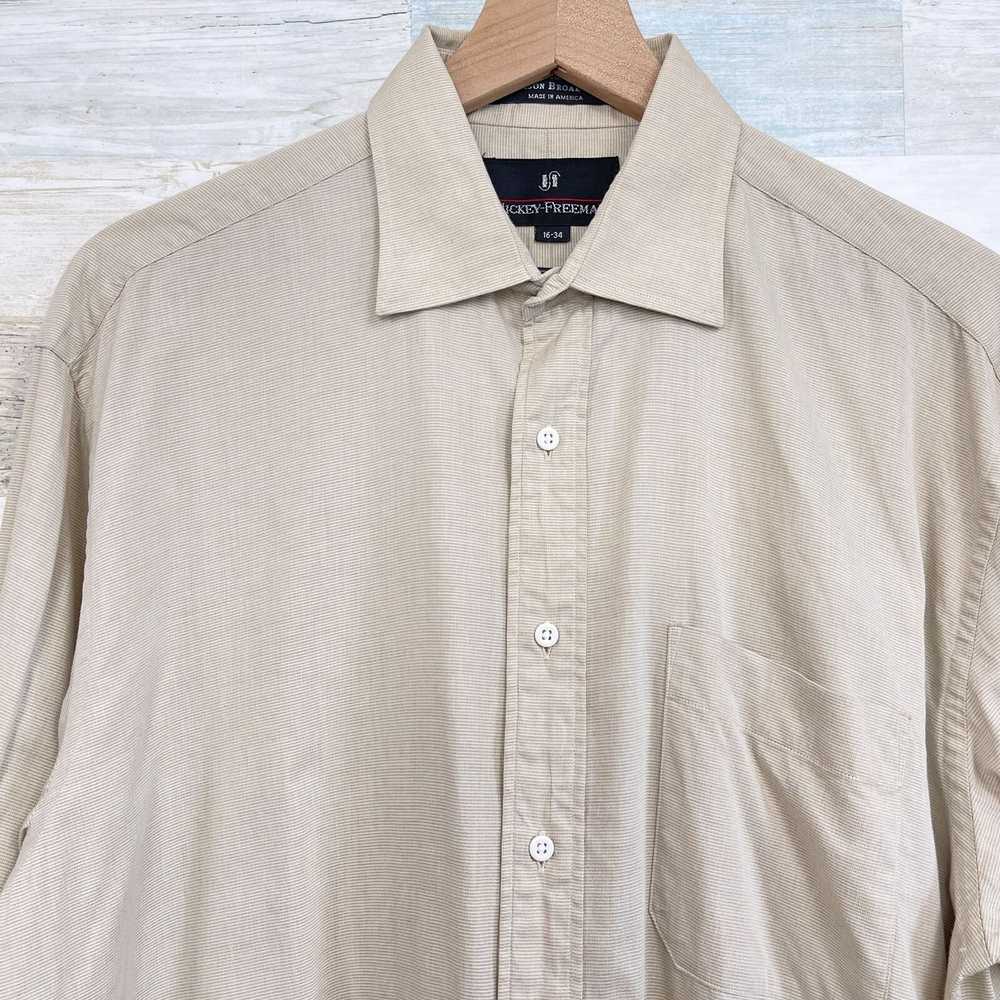 Hickey Freeman Hickey Freeman Spread Dress Shirt … - image 2