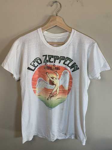 Band Tees × Led Zeppelin × Vintage RARE Vintage 1… - image 1