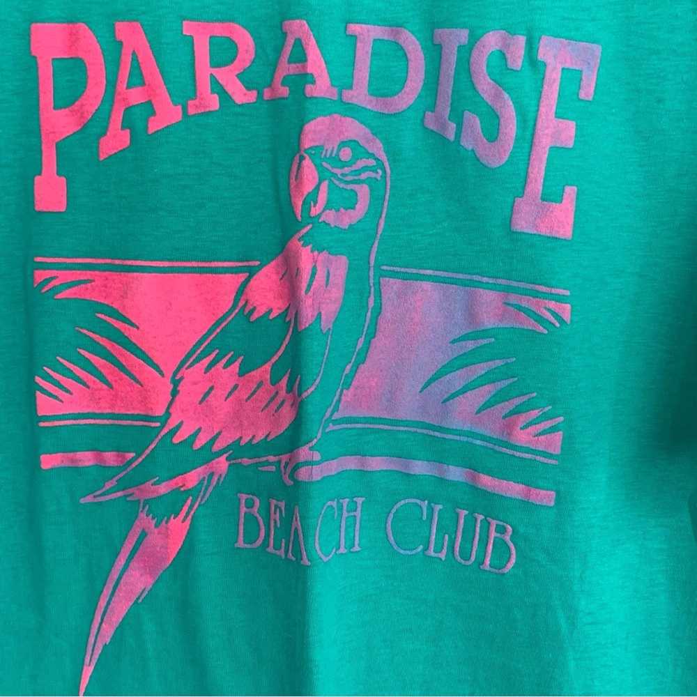 Hanes MENS VINTAGE 80S SINGLE STITCH PARADISE CLU… - image 2