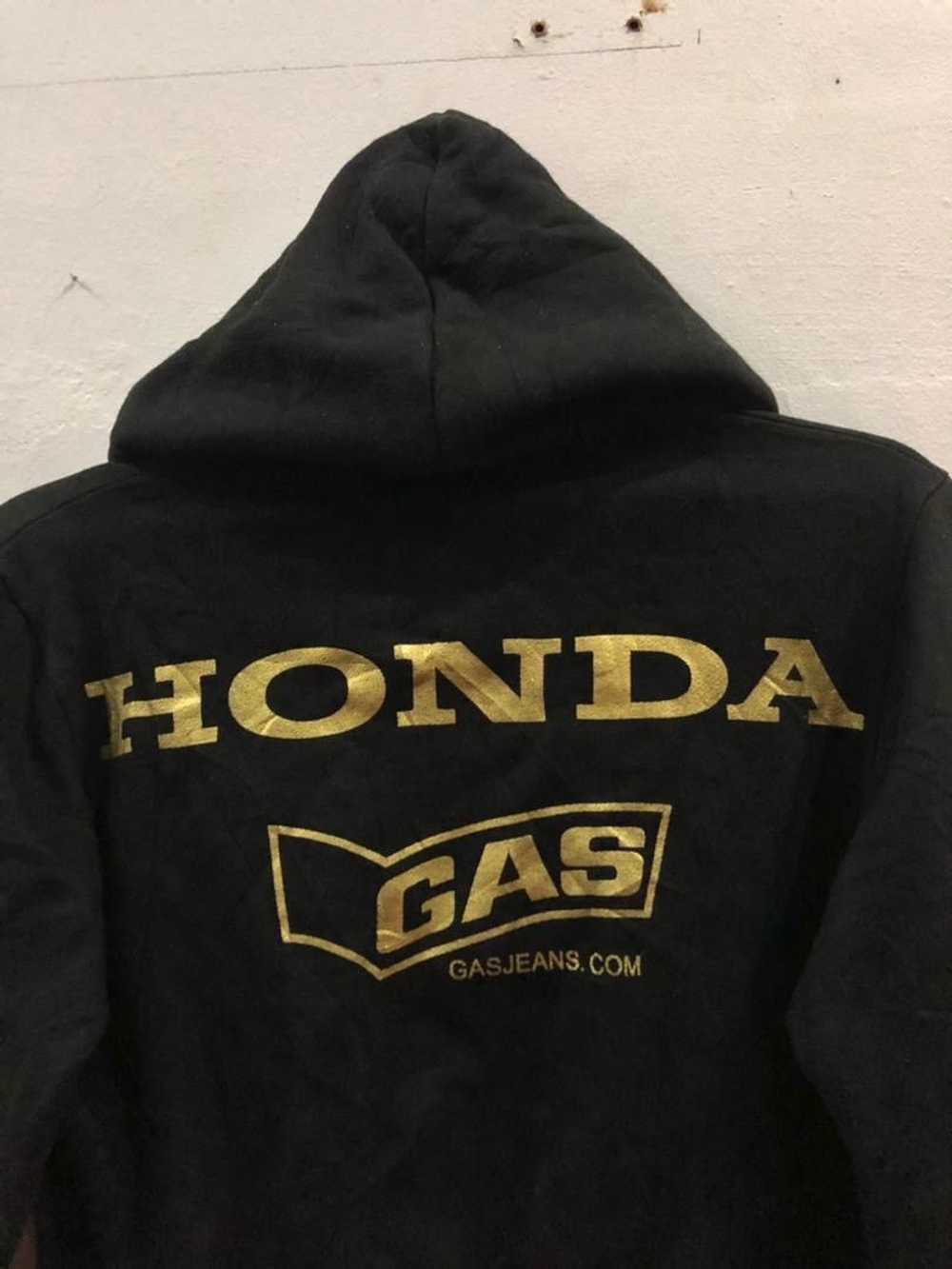 Honda × Japanese Brand × Racing Hoodie Gas Honda … - image 11