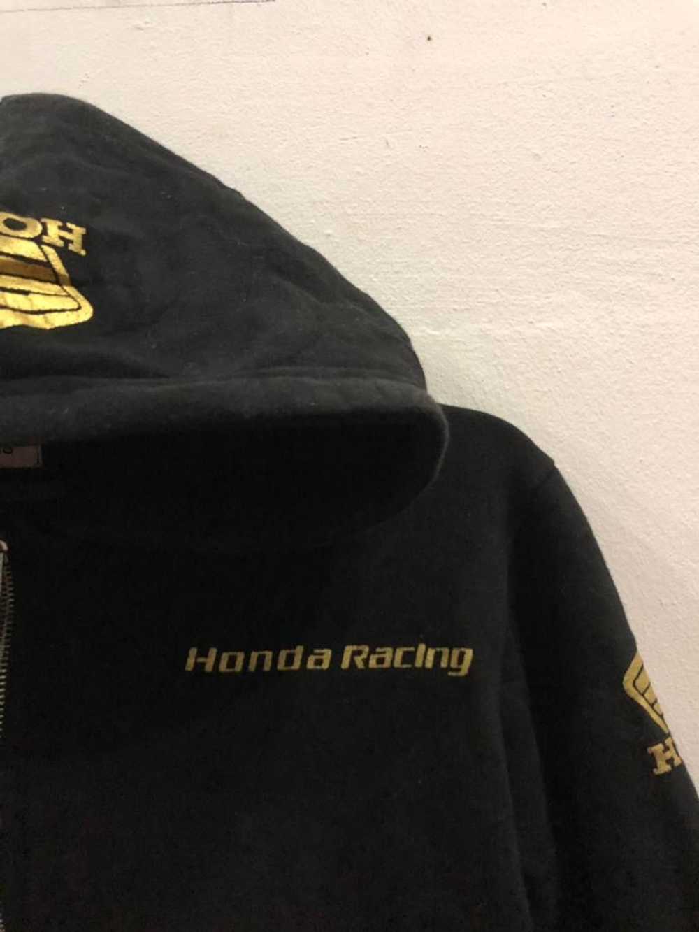 Honda × Japanese Brand × Racing Hoodie Gas Honda … - image 4