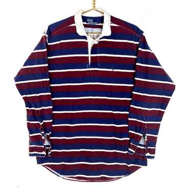 Ralph Lauren Multicolor Long Sleeve Striped Polo … - image 1