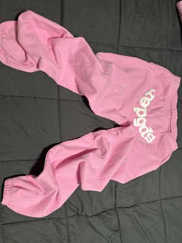 Spider worldwide pink store sweatpants