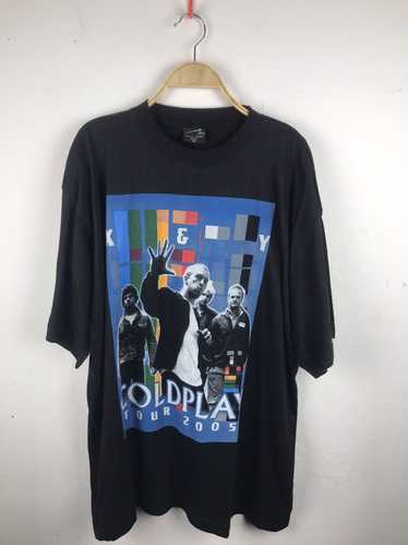 Band Tees × Rock T Shirt Coldplay X&Y Tour 2005