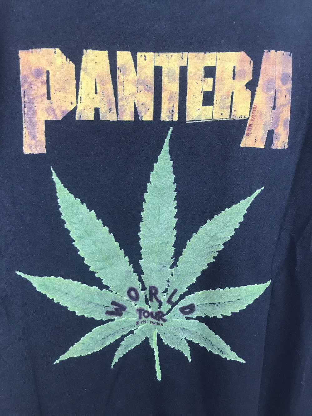 Band Tees × Rock T Shirt × Vintage Pantera World … - image 4