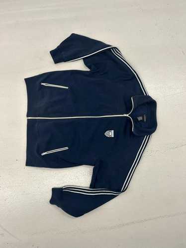 Designer Stylish England Navy Blue Track Jacket wi