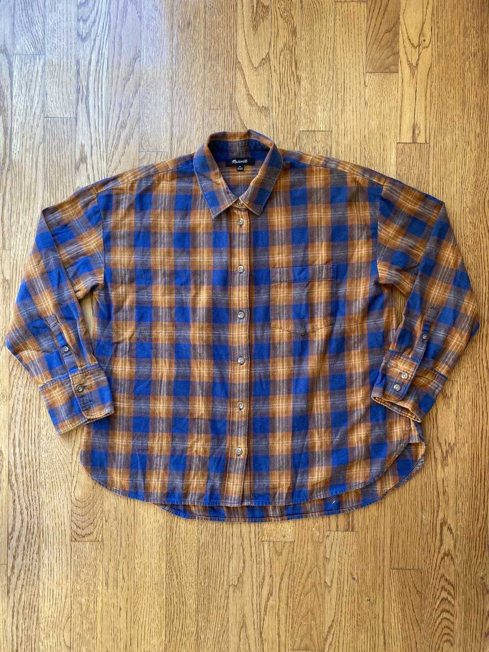 Madewell × Vintage Madewell Vintage Flannel Shirt… - image 2