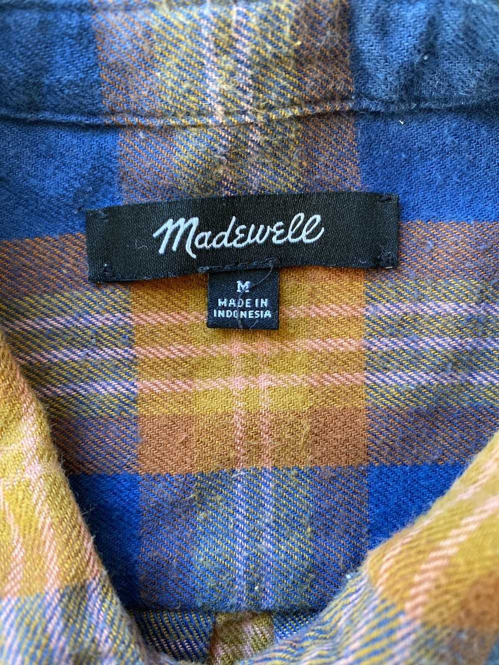 Madewell × Vintage Madewell Vintage Flannel Shirt… - image 3