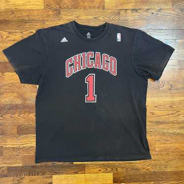 Chicago Bulls Derrick Rose 2010-11 MVP Shirt Men's Medium NBA Basketball Rap Tee outlets