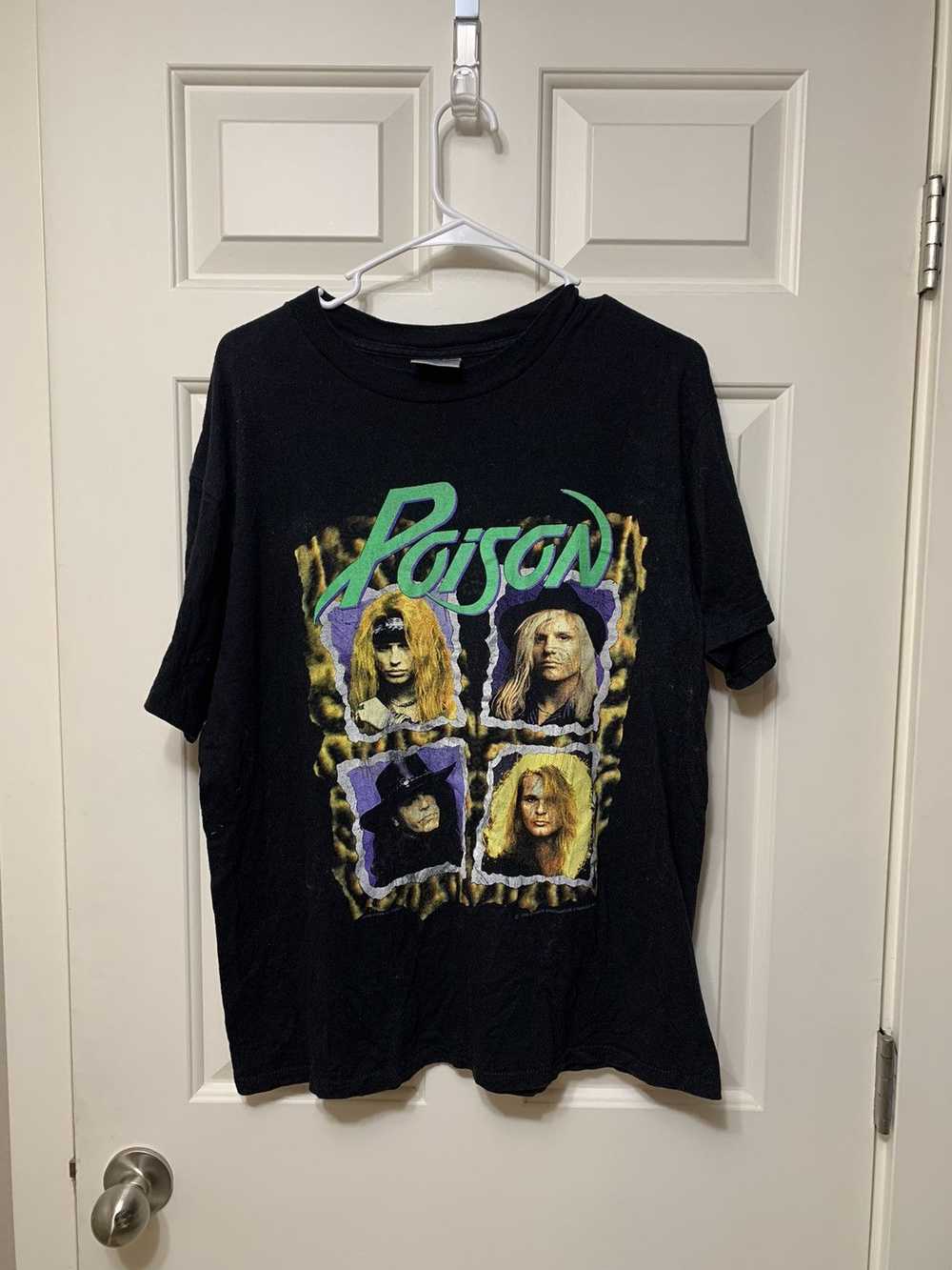 Vintage Vintage Poison 1990 Flesh & Blood World T… - image 1