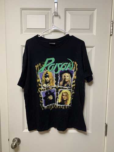 Vintage Vintage Poison 1990 Flesh & Blood World T… - image 1