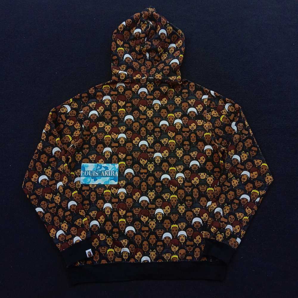 Bape 2010 Bape x Exile Id Full Zip Hoodie - image 5